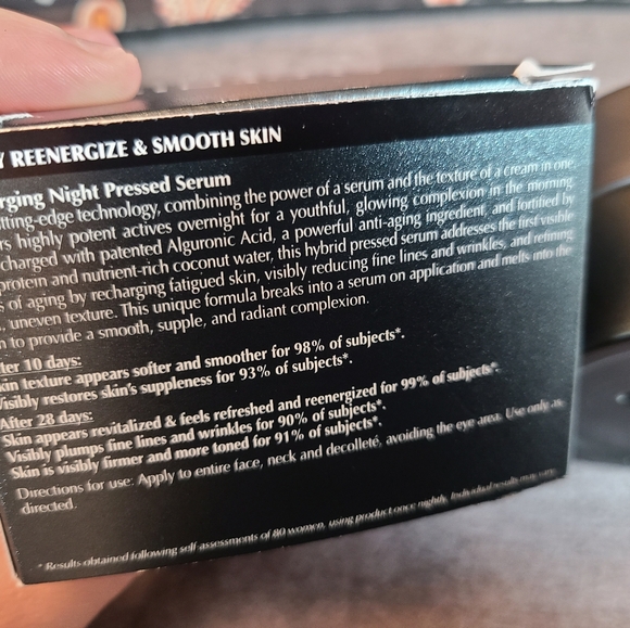 Algenist Power Recharging Night Pressed Serum Antiaging Nourishing Glow Skin - Picture 3 of 5